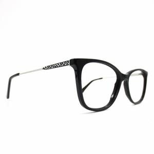 NEW CHELSEA MORGAN women's cm8008 rectangle eyeglasses in black